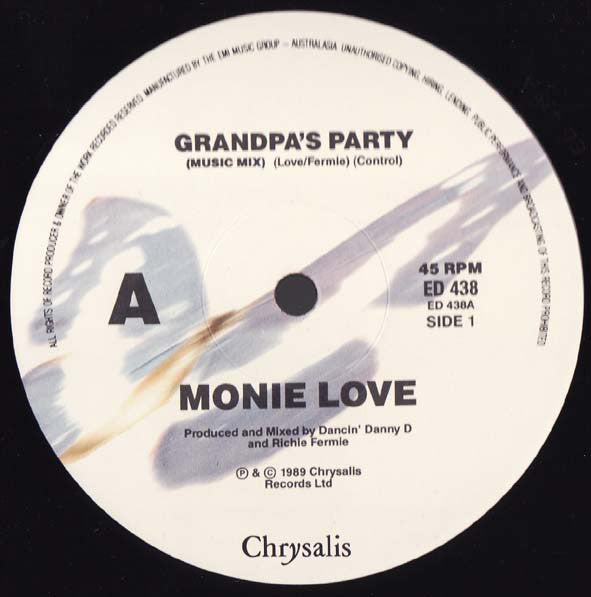 Monie Love : Grandpa's Party (12")