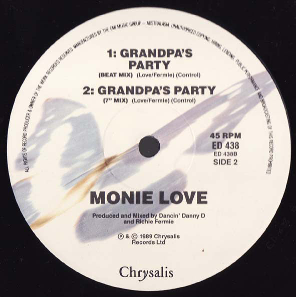 Monie Love : Grandpa's Party (12")