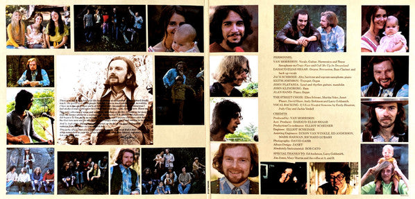 Van Morrison : His Band And The Street Choir (LP, Album, RE, RP, Gat)