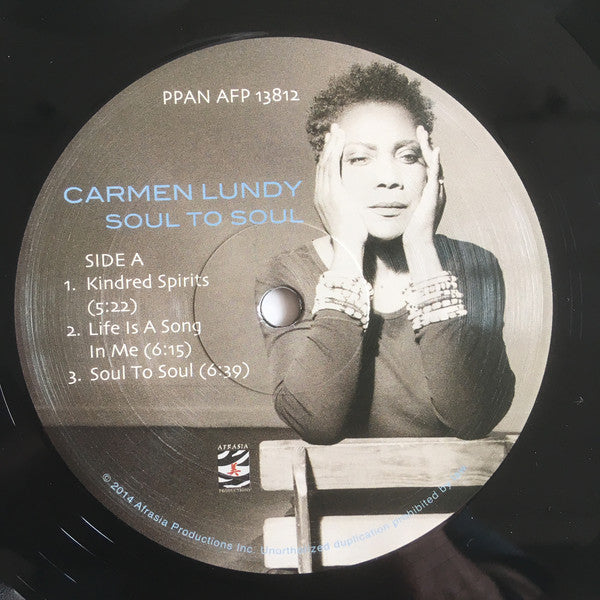 Carmen Lundy : Soul To Soul (2xLP, Album, 180)