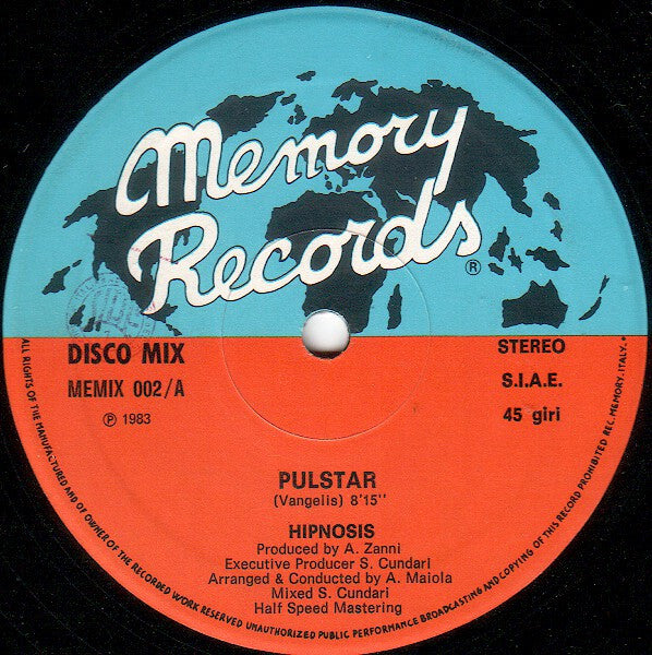 Hipnosis : Pulstar (12", Ora)