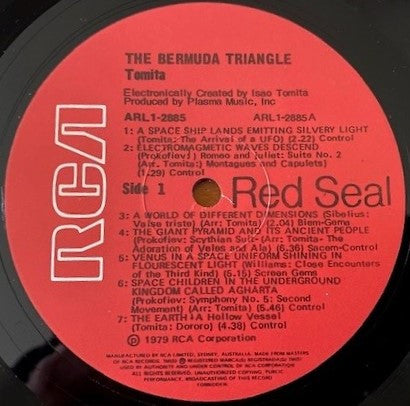Tomita : The Bermuda Triangle (LP, Album)