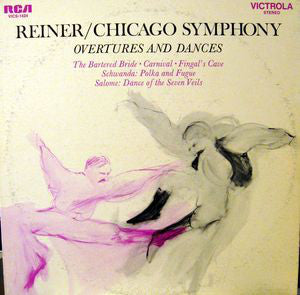 Fritz Reiner, The Chicago Symphony Orchestra : Overtures And Dances (LP, RE, RM)
