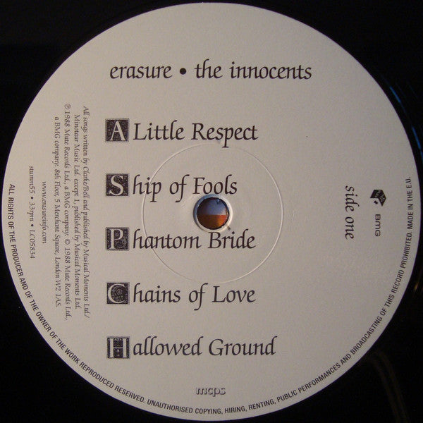 Erasure : The Innocents (LP, Album, Ltd, RE, 180)