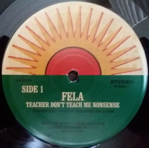 Fela Kuti : Teacher Don't Teach Me Nonsense (LP, RE)