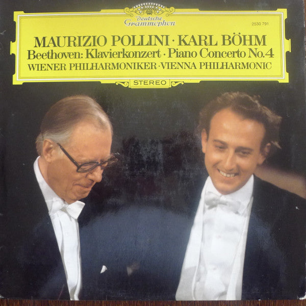 Maurizio Pollini · Karl Böhm, Ludwig van Beethoven – Wiener Philharmoniker = Wiener Philharmoniker : Klavierkonzert = Piano Concerto No.4 (LP)