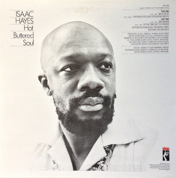 Isaac Hayes : Hot Buttered Soul (LP, Album, RE)