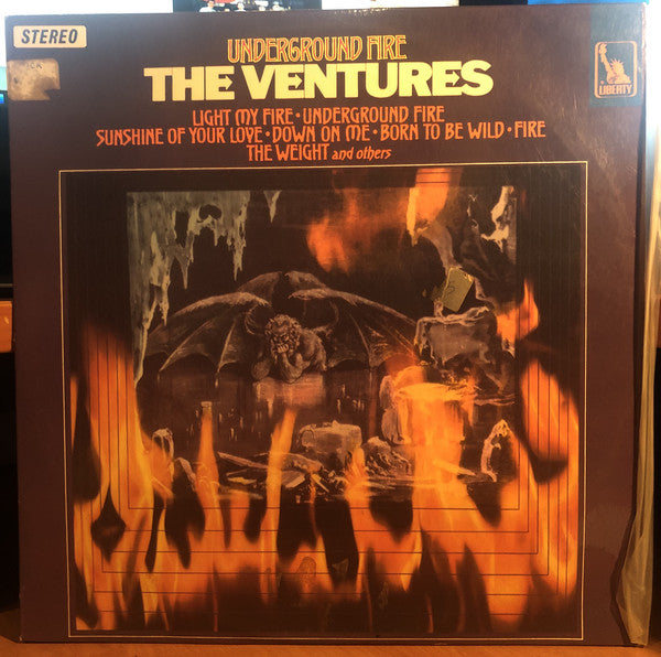 The Ventures : Underground Fire (LP, Album)