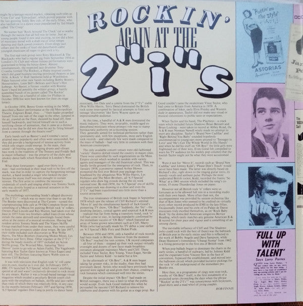 Various : Rockin' Again At The 2"i"S (LP, Comp, Gat)