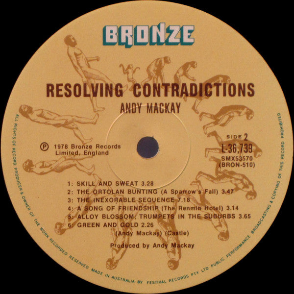 Andy Mackay : Resolving Contradictions (LP, Album)