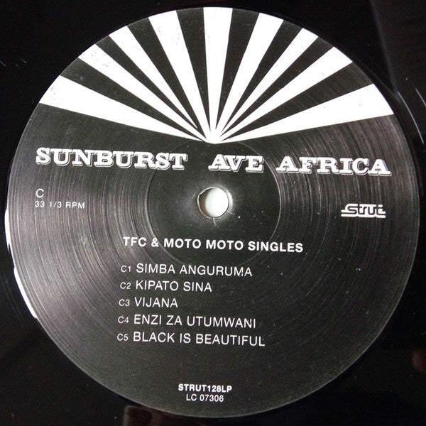 Sunburst (6) : Ave Africa (LP, Album, RE, 180 + LP, Comp, 180 + CD, Album, RE)