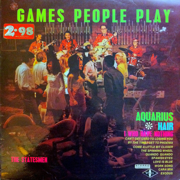 The Statesmen (11) : Games People Play (LP)