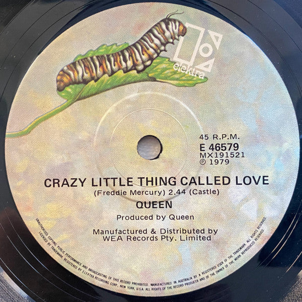 Queen : Crazy Little Thing Called Love (7", Single)