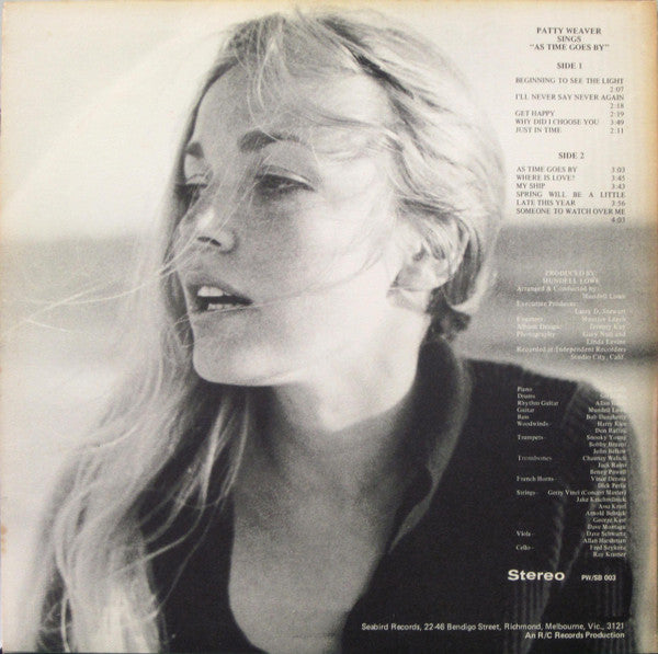 Patty Weaver : Patty Weaver Sings... 'As Time Goes By' (LP, Album)