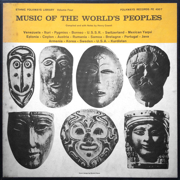 Various : Music Of The World's Peoples, Volume Four (2xLP, Comp + Box)