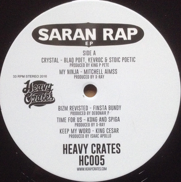 Various : Saran Rap EP (12", EP, Ltd)