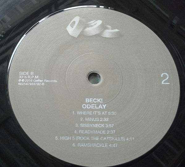 Beck : Odelay (LP, Album, RE, RM, 180)