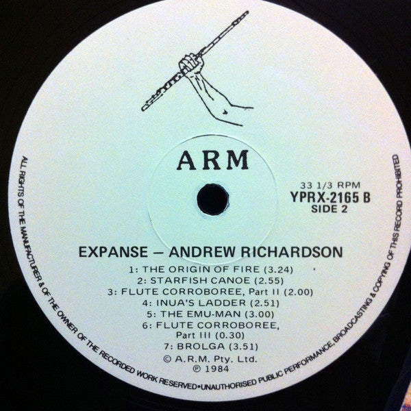 Andrew Richardson (10) : Expanse (LP, Album)