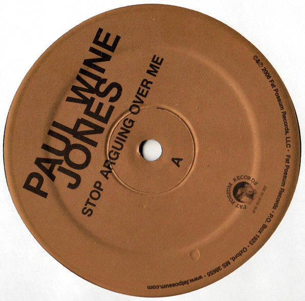 Paul Jones (2) : Stop Arguing Over Me (LP, Album, Ltd, RE)