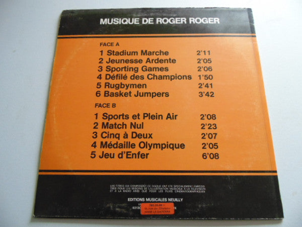 Roger Roger : Sports Plein Air (LP)