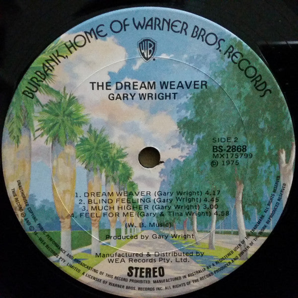 Gary Wright : The Dream Weaver (LP, Album)