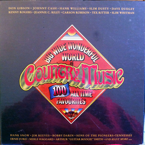 Various : Big Wide Wonderful World Of Country Music (5xLP, Comp)