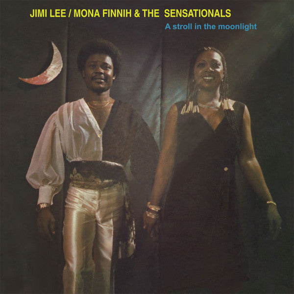 Jimmy Lee Adams / Mona Finnih & The Sensationals : A Stroll In The Moonlight (LP, Album, RE)