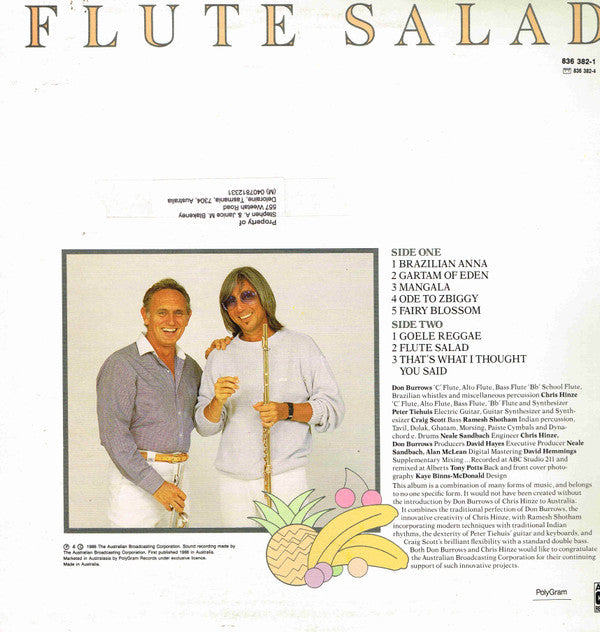 Don Burrows, Chris Hinze : Flute Salad (LP)