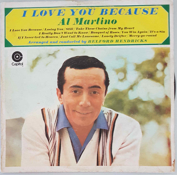 Al Martino : I Love You Because (LP)