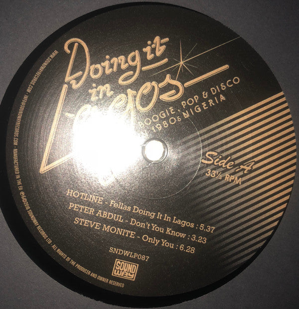 Various : Doing It In Lagos (Boogie, Pop & Disco In 1980s Nigeria) (3xLP, Comp + 7")