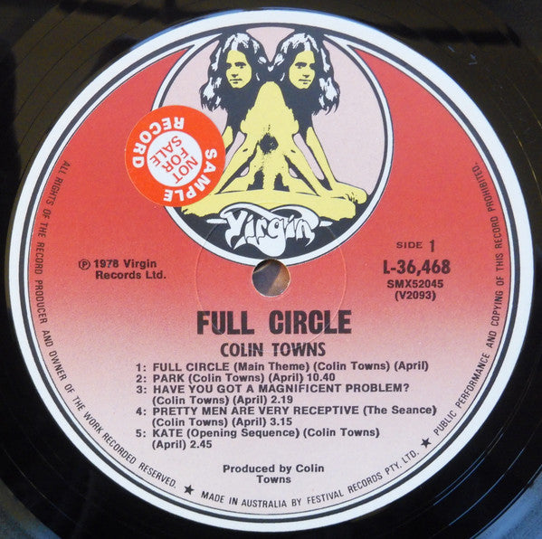 Colin Towns : Full Circle (LP, Album)