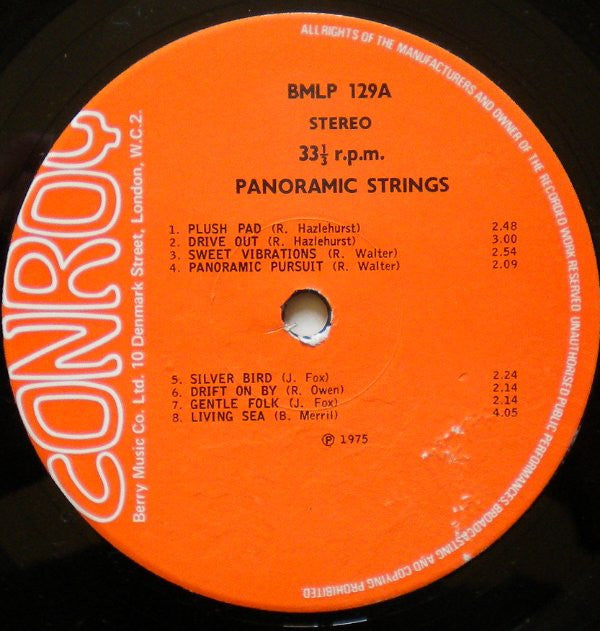 Various : Panoramic Strings - Soft Sounds (LP)