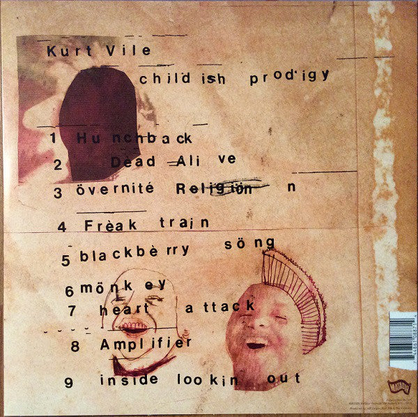 Kurt Vile : Childish Prodigy (LP, Album, RE)