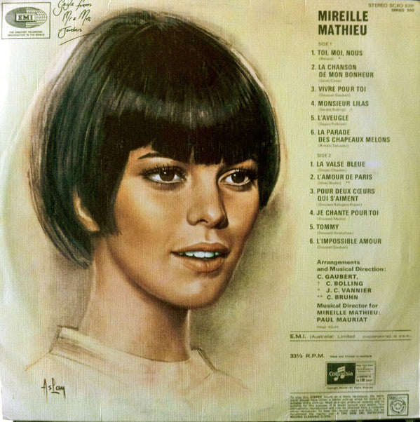 Mireille Mathieu : Olympia (LP, Album)