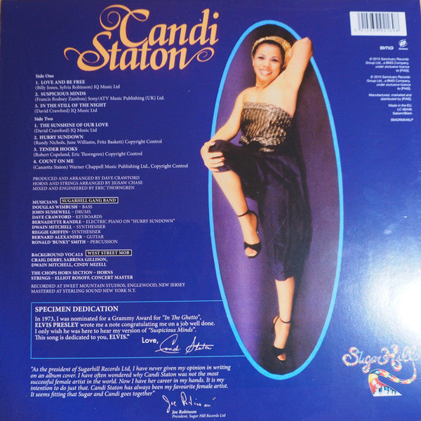 Candi Staton : Nightlites (LP, Album, RE + CD, Album, RE)