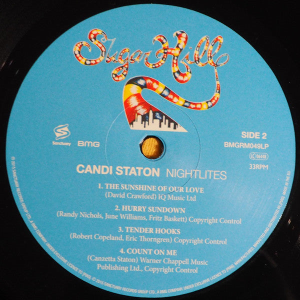 Candi Staton : Nightlites (LP, Album, RE + CD, Album, RE)