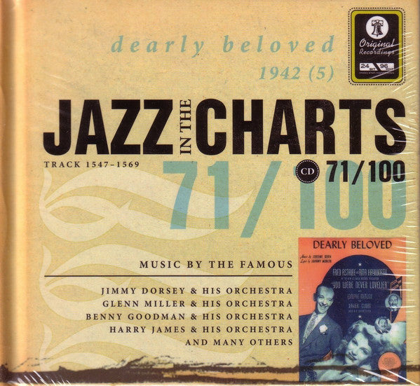 Various : Jazz In The Charts 71/100 (Track 1547-1569) (Dearly Beloved 1942 (5)) (CD, Comp, Mono)