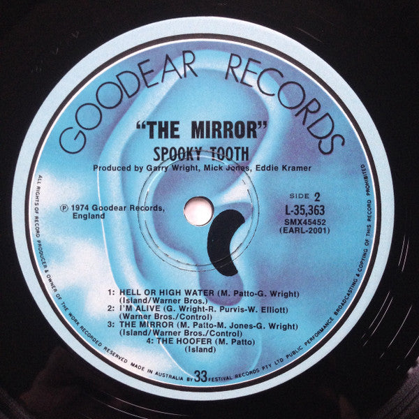 Spooky Tooth : The Mirror (LP, Album)