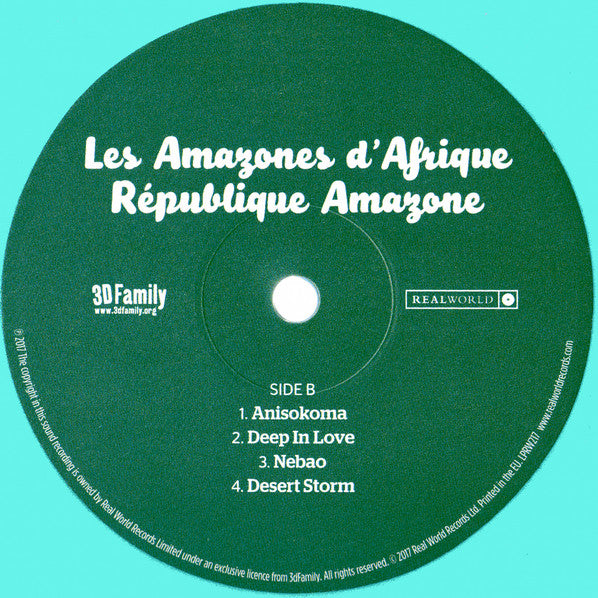 Les Amazones d'Afrique : République Amazone (LP, Album, Tur)