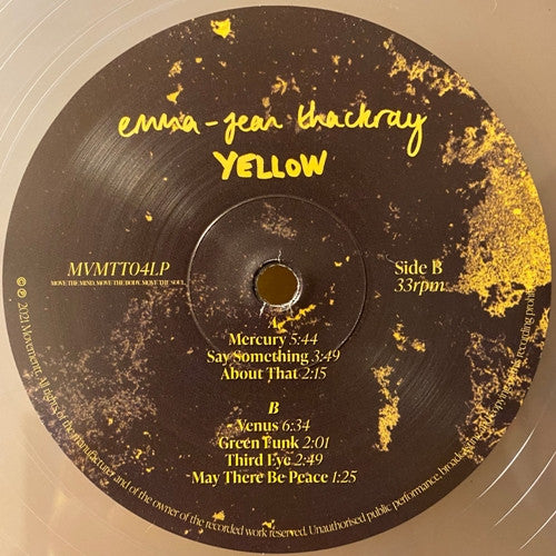 Emma-Jean Thackray : Yellow (2xLP, Album, Ltd, Cle)