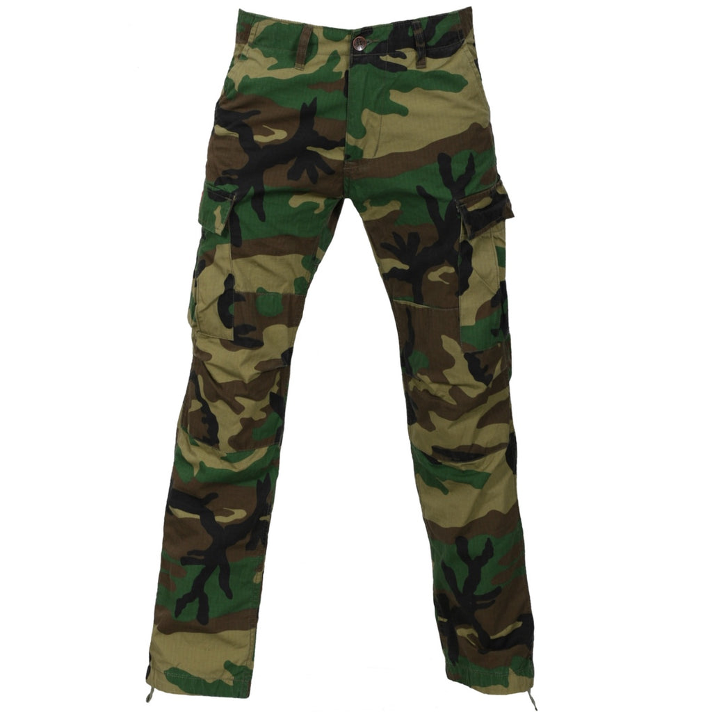 Molecule Men's camouflage camo lightweight  cargo army pants front