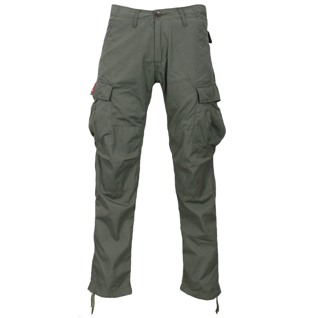 Molecule Men's green lightweight cargo army pants front